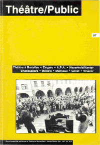 Theatre Public Num 97 Janv 1991 Couverture